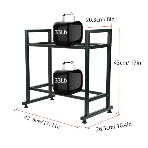 3D Printer Filament Storage Rack, Filament Spool Holder Organizer Shelf - size: 2-tier