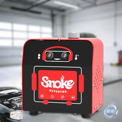 Solary Automotive Smoke Leak Tester - SD101 Professional Diagnostic Device Kit for EVAP and Vacuum Leak Detection in Auto Repair Shops, Automotive Service Technician - color: Red