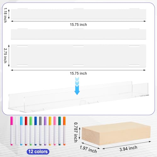 Magnetic Levitation Train Kit Monopolar Magnetic Tape Track Board Wood
