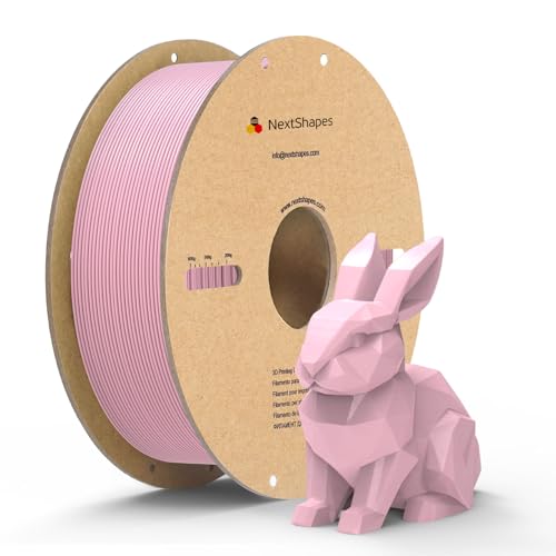 NextShapes PETG 3D Printer Filament 1.75mm,1KG Cardboard Spool - color: Pink