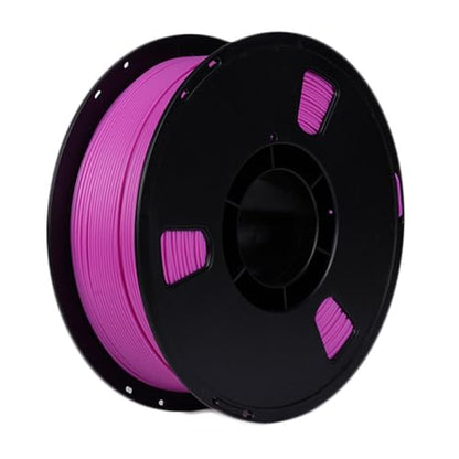 Matte PLA + 3D Printer Filament,PLA + Filament 1.75mm, Neatly Wound 3D Printing Filament 1.75mm, Dimensional Accuracy +/- 0.02 mm, Fit Most FDM 3D Printers, 1kg Spool (2.2lbs) (Purplish red) - color: Purplish Red