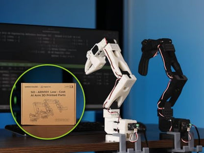 SO-ARM101 Low-Cost AI Arm 3D Printed Skeleton - size: 3D Printed Parts Kit