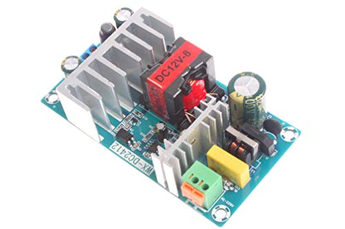 NOYITO AC to DC Isolated Power Supply Module AC 120V 90V - 265V to DC 12V 8A 96W Peak 12V 11A 132W Max Power Module with Overvoltage Overload Short-Circuit Protection (12V 8A, Peak 11A) - size: 12V 8A / Peak 11A