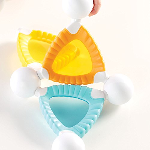 Guidecraft Grippies Windows - 24 Piece Set, Stem Soft Grip Magnetic Building Toy for Toddlers - style: Windows - 24 pc. set