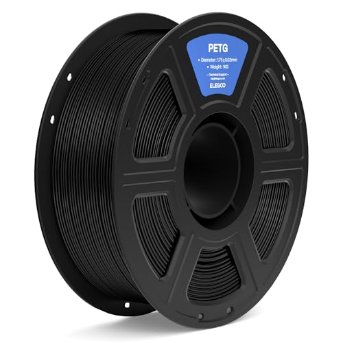 ELEGOO PETG 3D Printer Filament 1.75mm Black 1KG - color: Black 1kg