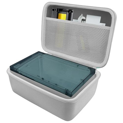 khanka Case Compatible with M110 M100 M200 Liene 4x6'' Photo Printer, Wi-Fi Picture Printer,Case Only(White) - color: White, style: for 4x6'' M110 M100 M200