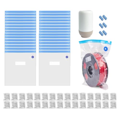 JuWecubic Filament Storage Bags, 30 Pack 11.8"x13.4" Vacuum Kit