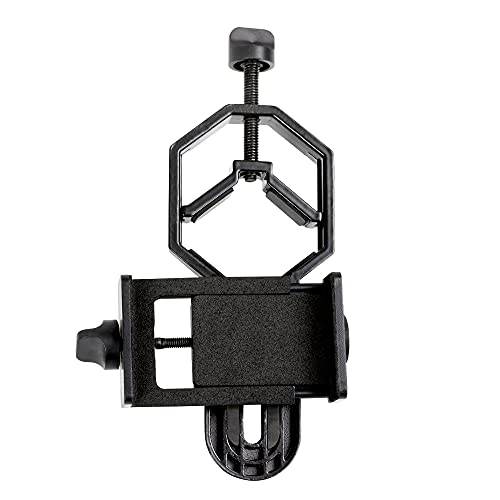 Celestron – SkyMaster 25X70 Binocular & Smartphone Photography Adapter & 93524 Roof and Porro Binocular Tripod Adapter, Black