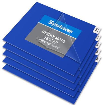 18" x 36" Sticky Mat (5 Packs,150 Sheets,30 Sheets/Pack)