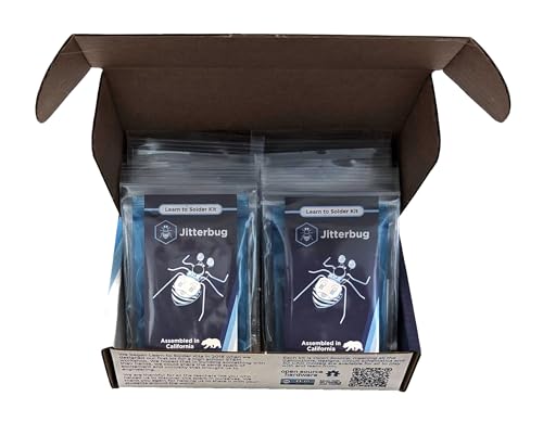 Jitterbug | Learn to Solder Kit | Educator Pack (8pcs) - style: Educator Pack