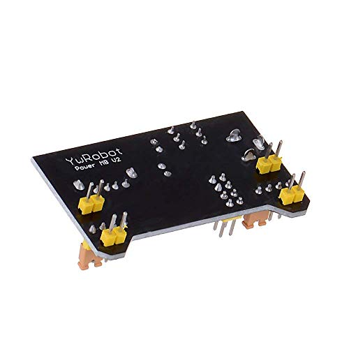 HiLetgo 5pcs 3.3V 5V Power Supply Module for MB102 102 Prototype Breadboard DC 6.5-12V or USB Power Supply Module - size: Small