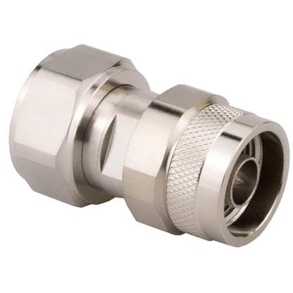 4.3/10 Mini Din Male to N Male Adapter 4.3-10 MiniDIN to N Adaptor Low PIM 160dBc - color: 4.3-10 Male to N Male