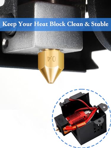 3D Printer Heater Block Silicone Cover 10 Pcs, MK8 Hotend Silicone Sock Compatible with Creality Ender 3/3 Pro, Ender 5/5 Pro, CR-10 Series, MK7/MK8/MK9 Hotend Heat Block Protection - size: Ender 3/3 Pro/3 V2, Ender 5, CR-10 Series,MK7/8/9