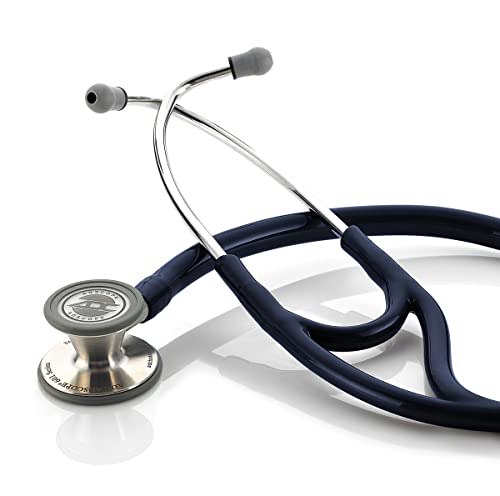 ADC Adscope 601 Convertible Cardiology Stethoscope, AFD Tunable Technology - color: Navy