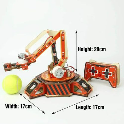 Robot Arm Kits, Robotics for Kids Ages 8-12 14-16 STEM Toys, 360° Rotation