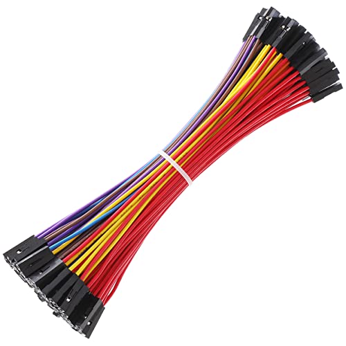 Breadboard Jumper Wires 20AWG, Bestlus Exclusives F/F Jumper Cables Wires Female to Female 6'' 15CM 10 Colors Pack of 120 Square Head 0.1'' (6'', F/F) - color: Female-Female, 15CM, size: 15CM / 6''