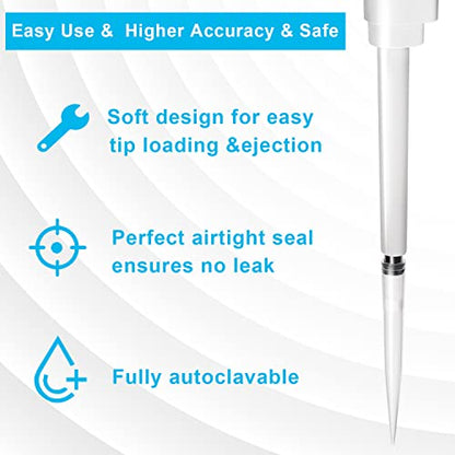 ONiLAB 10mL Universal Pipette Tips, 100 Pcs, Autoclavable - size: 10mL(100PCS)