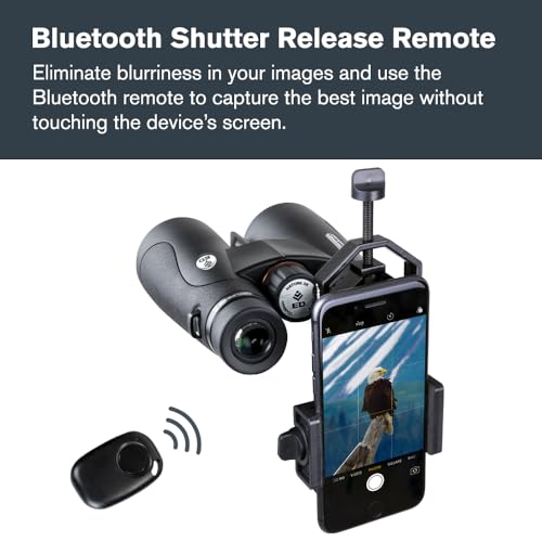 Celestron Smartphone Adapter & Bluetooth Remote for Telescope Eyepieces - style: Basic Smartphone Adapter DX with Bluetooth