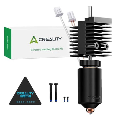 Creality Official K2/K2 Pro Ceramic Heating Block Hotend Kit, Unicorn Quick Swap K2 Nozzle Kit, 300°C High Temperature Resistant, All-Metal Integrated Kit for 3D Printer Creality K2 Combo - style: K2/K2 Pro