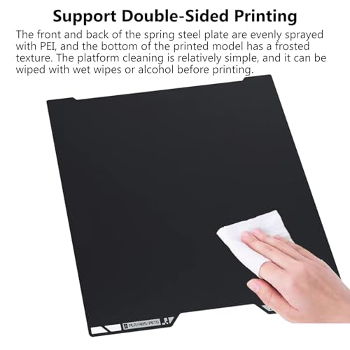 3D Printer H2C/A2L Build Plate Double Sided PEI Textured Hotbed Mat - color: For H2C