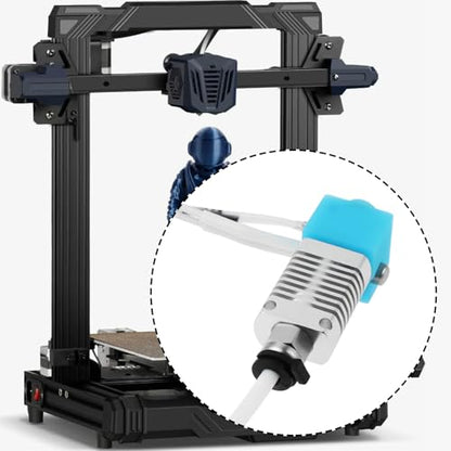 OTOTEC 3D Printer Hotend Assemble Kit 0.4mm 24V 40W Compatible with Anycubic Kobra Go Hotend