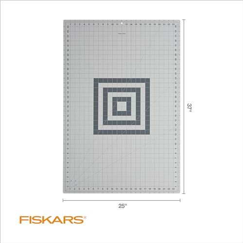 Fiskars 24" x 36" Self Healing Cutting Mat for Quilting & Sewing, 3-Pack - color: Gray, size: 24"L x 36"W Pack of 3