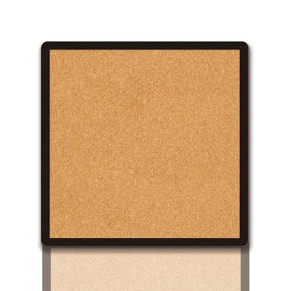 CRASPIRE Square Framed Bulletin Board 9.8 X 8 Inch Wall Mounted Pin Display Cork Boards Badge Thumbtack Wood Decorative Memory Memo Brooch Lapel Pins Pictures Storage Holder for Office Home Decor - style: Square