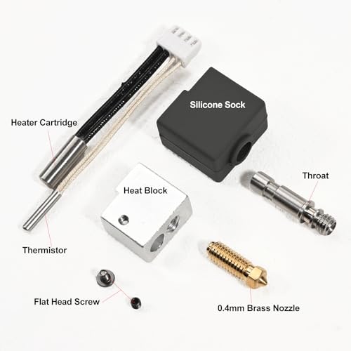 Hotend Kit Assembled Print Hot End for Anycubic Kobra S1,Kobra S1 Combo - style: for Kobra S1