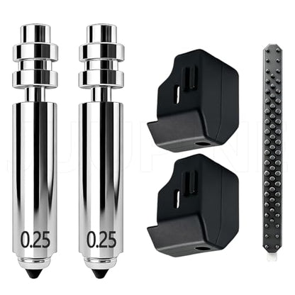 2 PK 0.25 Kobra 4/ Kobra XNozzle Bimetallic Nozzle for Anycubic Hotend Print Head Assembly Kobra X/Kobra 4 Nozzles Upgrade KX Hot End Extruder Kit 3D Printer Accessories - color: 2 PK 0.25MM Nozzle Kit