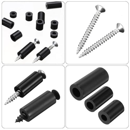 PATIKIL M6 Nylon Spacers 6mm ID x 11mm OD Round