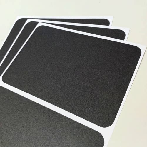 200 Pack, Large Chalkboard Labels Stickers - Rectangle, 6" x 4" - size: 200 Labels