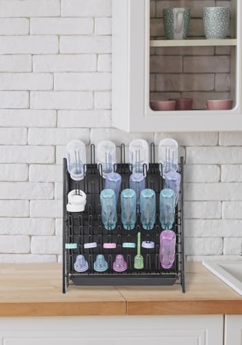 Inevibe Drying Rack Stand for Lab Glassware and Bottles