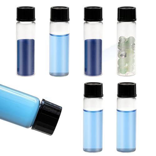 16mL Glass Sample Vial, 18-400 Screw Cap with PE Liner, 100-Pack - size: 16ml