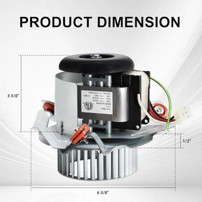 Criditpid J238-150-15217 HC21ZE127 HC21ZE127A Furnace Draft Inducer Motor Replacement for Carrier Bryant Payne Inducer Motor. - size: HC21ZE127A