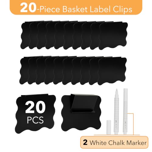 Mr. Pen- Basket Labels Clip On Set, 22 pcs, Butterfly Shape