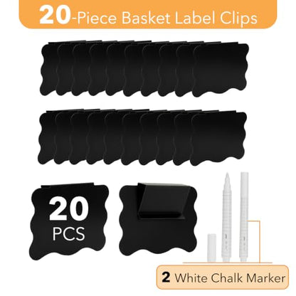 Mr. Pen- Basket Labels Clip On Set, 22 pcs, Butterfly Shape
