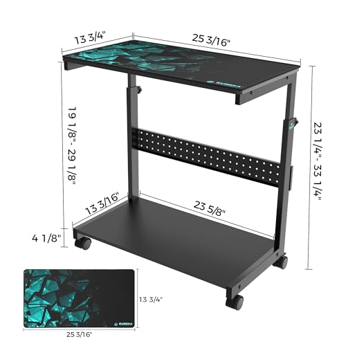 EUREKA ERGONOMIC PC Stand Height Adjustable Black - color: Black