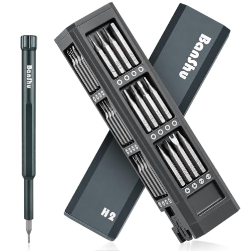 Banshu Precision Screwdriver Set, Professional Mini Repair Toolkit 46-Piece - size: 46-in-1