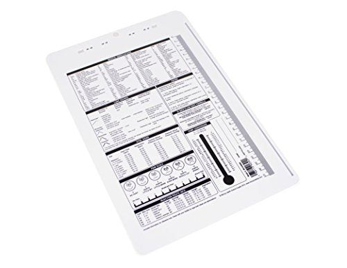 McCoy NurseConsult Nursing Calculator Clipboard with Stopwatch, Alarm, and Real Time Clock
