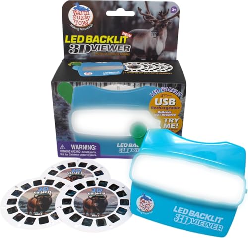 WARM FUZZY LED 3D Viewer Arctic Animals | USB-C Rechargeable - color: Arctic