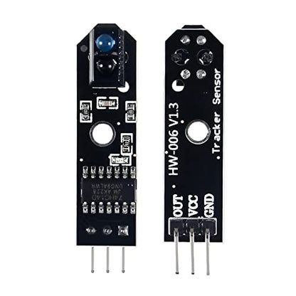 10pcs TCRT5000 Infrared Reflective Sensor Module - 5V Line Obstacle Avoidance Tracing Sensor for Smart Car Robot