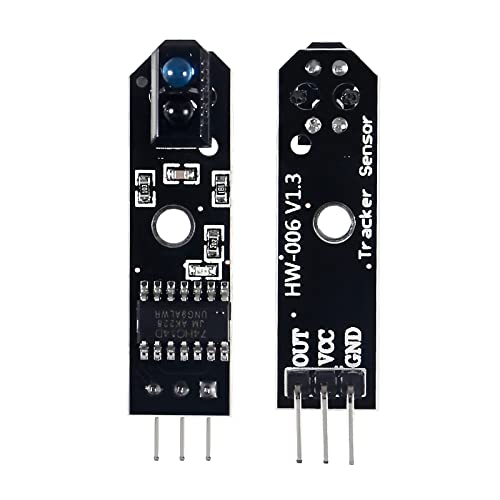 10pcs TCRT5000 Infrared Reflective Sensor Module - 5V Line Obstacle Avoidance Tracing Sensor for Smart Car Robot