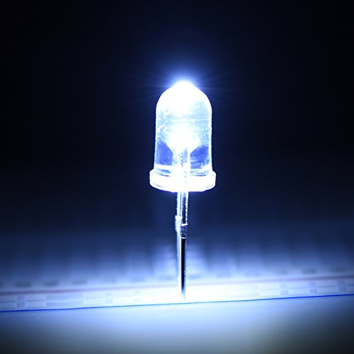 EBOOT 100 Pcs Clear Light Emitting Diodes Bulbs LED Lamp,10 Colors - color: 10 Colors