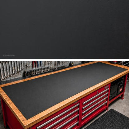 ONREVA Workbench Mat 18X30 Inches, 5mm Thick EVA Rubber Work Mat, Protect Your Work Bench Top, Heavy Duty Non-Slip Pad for Tool Box Top, Table, Tool Station Cover Liner Matt 30"X18"