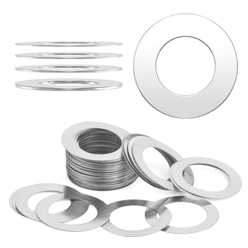 Shim Washer 10 x 14 Precision Spacers Kit 80 Pcs 0.1/0.2/0.3/0.5mm Thick - size: 10 x 14 x 0.1/0.2/0.3/0.5mm