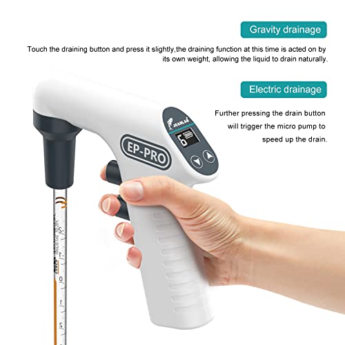 JOANLAB EP100PRO Pipette Controller, 0.1-100ml 6 Speeds - color: EP100