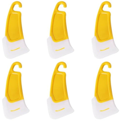 6Pcs Silicone Spatula for 3D Printing Resin Removal, 3D Printer Scraper Accessories, Resin Spatula, Kitchen Scraper Tool for Cleaning Dishes Pans Pots