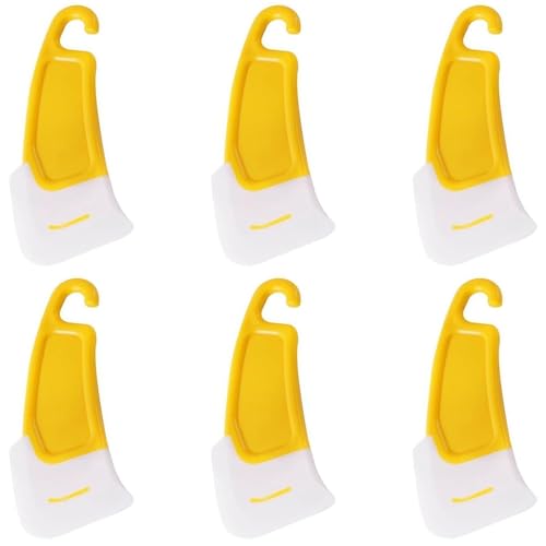6Pcs Silicone Spatula for 3D Printing Resin Removal, 3D Printer Scraper Accessories, Resin Spatula, Kitchen Scraper Tool for Cleaning Dishes Pans Pots