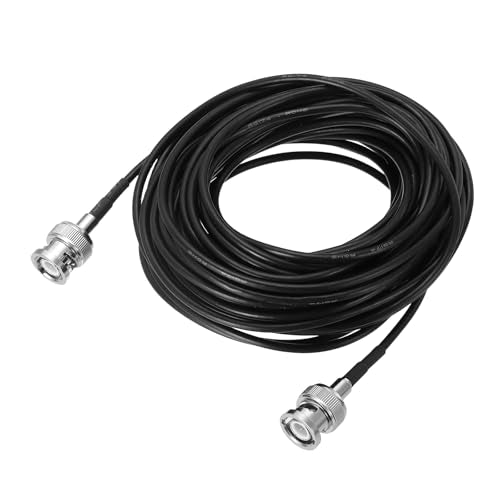 uxcell BNC Male to Male Coaxial Jumper Cable 50 Ohm 29.5 Feet RG174 - size: 29.5 Feet