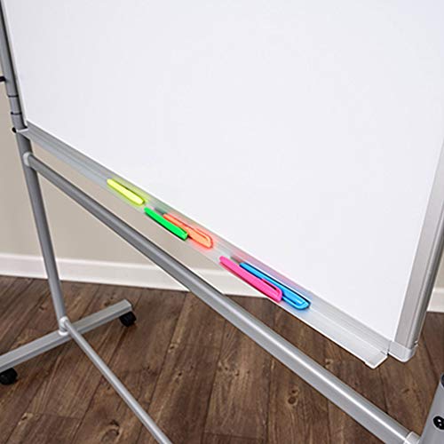 Luxor MB3624WW Reversible Magnetic Whiteboard/Whiteboard, 36 x 24 - size: 42"W x 2"H
